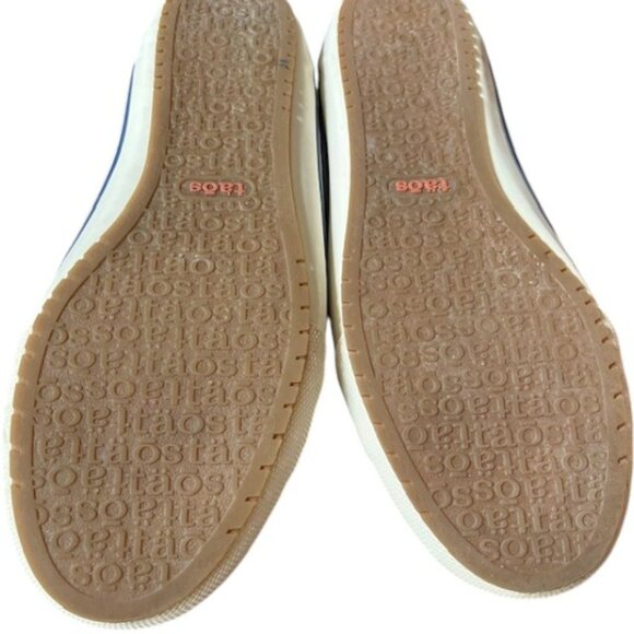 Taos Moc Star Washed Canvas Sneakers - Indigo - 9.5 Wide - Picture 8 of 10